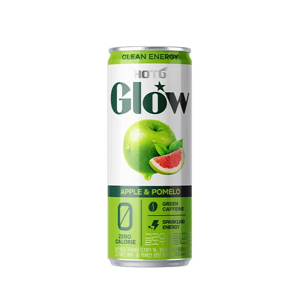 핫식스 글로우 애플&포멜로, 355ml, 24개