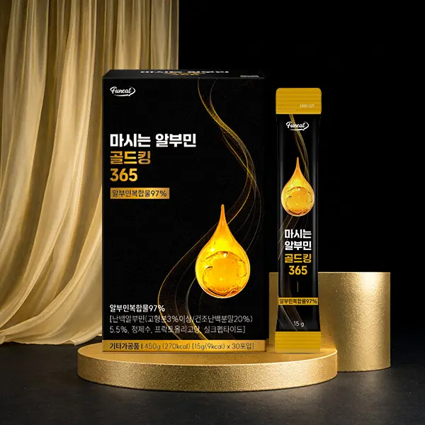 퍼니트 마시는 알부민 골드킹 365, 15g, 30포, 1박스
