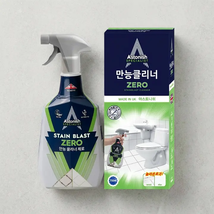 아스토니쉬 만능제로 클리너, 750ml, 3개