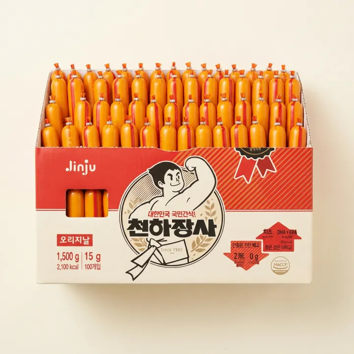 진주햄 천하장사 오리지널, 15g, 100개입, 1개