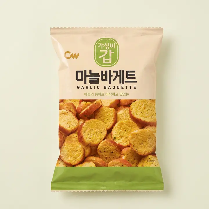 청우 마늘바게트, 65g, 10개