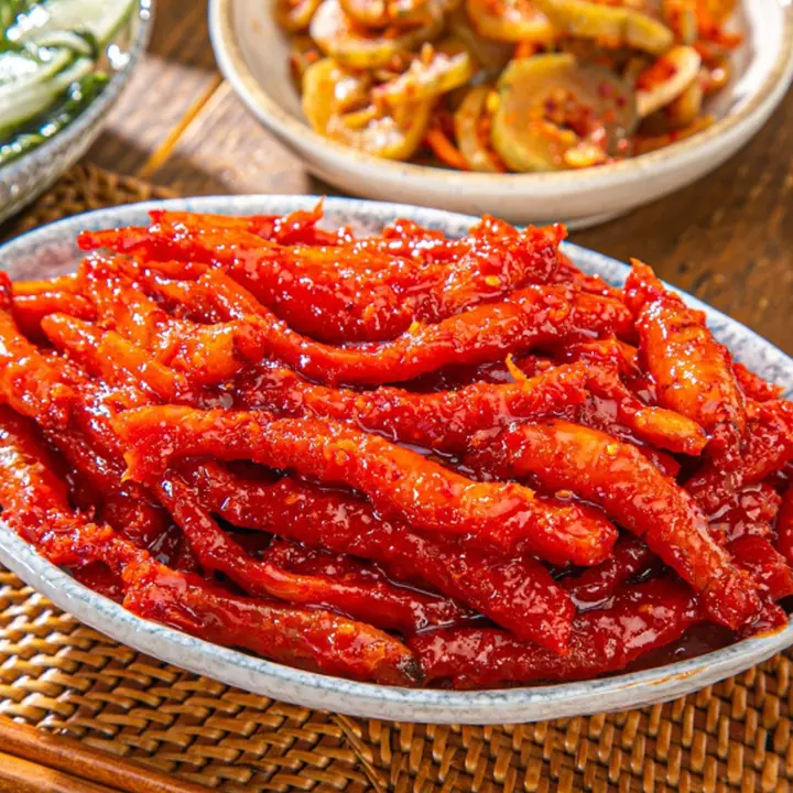 청춘농가 한라산 더덕무침, 500g, 1개