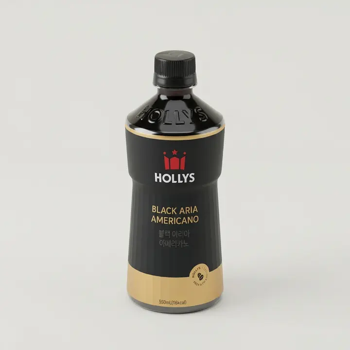 할리스 블랙아리아 아메리카노, 550ml, 24개