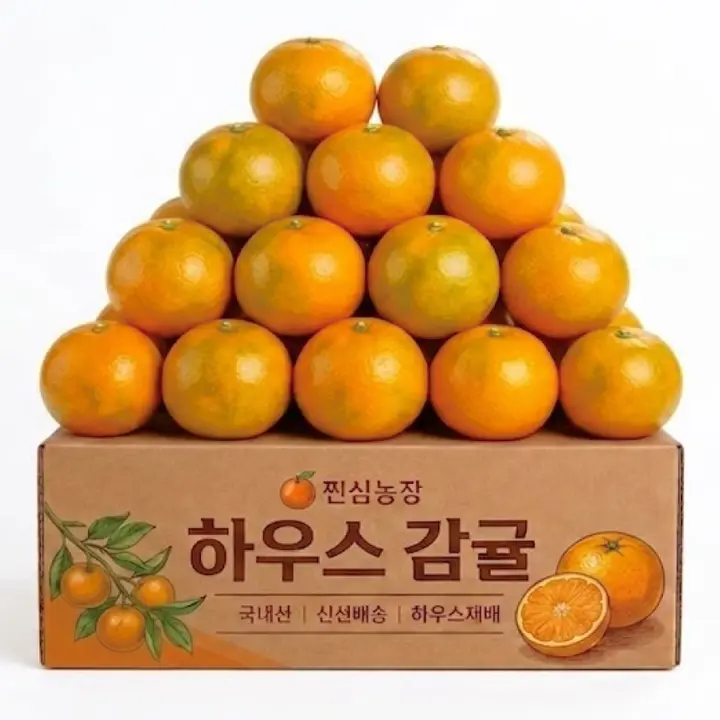 찐심농장 청정제주 산지직송 하우스귤, 3kg, 1박스