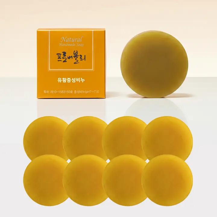 프로버블리 유황 세수 비누, 110g, 8개