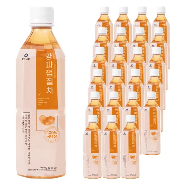 맑은내일 양파껍질차, 500ml, 24개