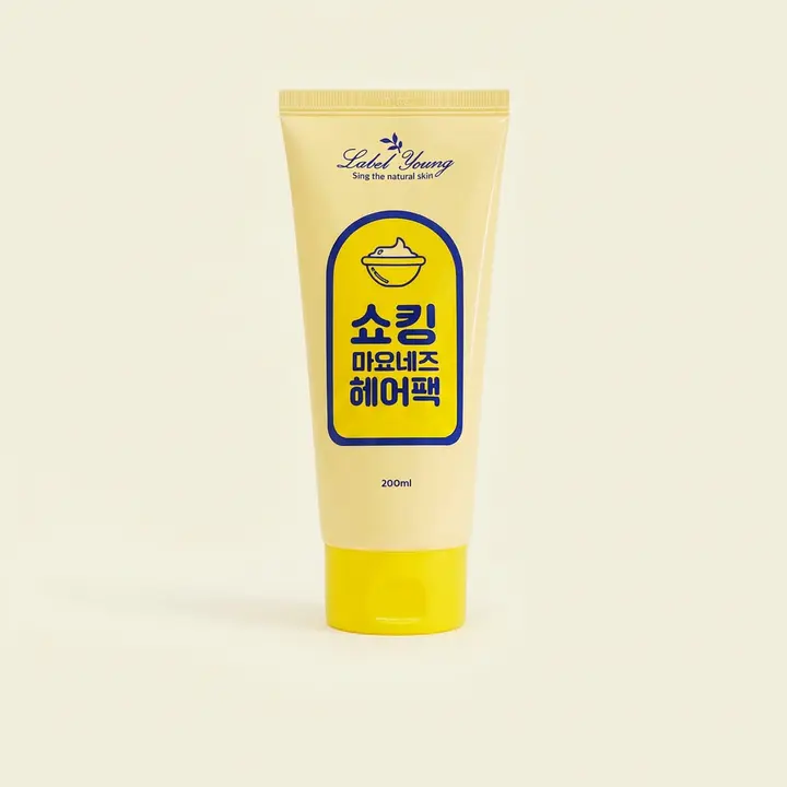 라벨영 쇼킹 마요네즈 헤어팩, 200ml, 2개