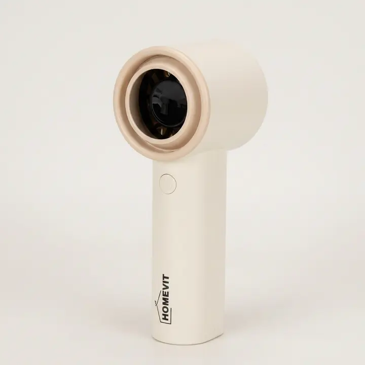 HOMEVIT LED 디스플레이 100단 제트 터보팬 핸드 휴대용 선풍기, 1개