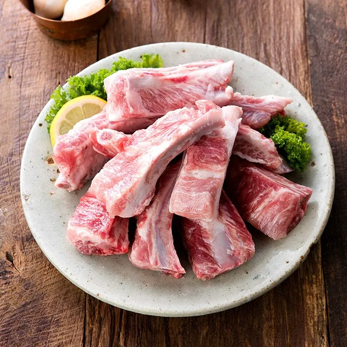 문경쑥돈 냉동 등갈비, 500g, 2팩