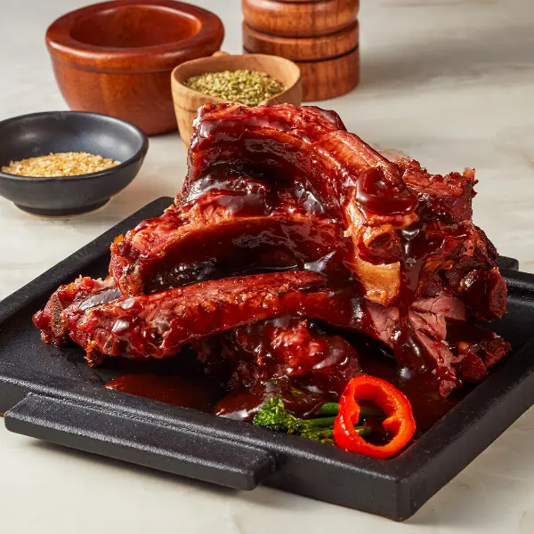 미트프로젝트 더블 시즈닝 BBQ 폭립, 500g, 2개
