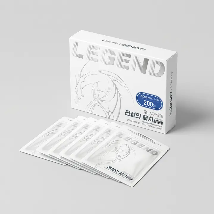 라오메뜨 전설의패치 레전드, 준대형, 40매, 10개