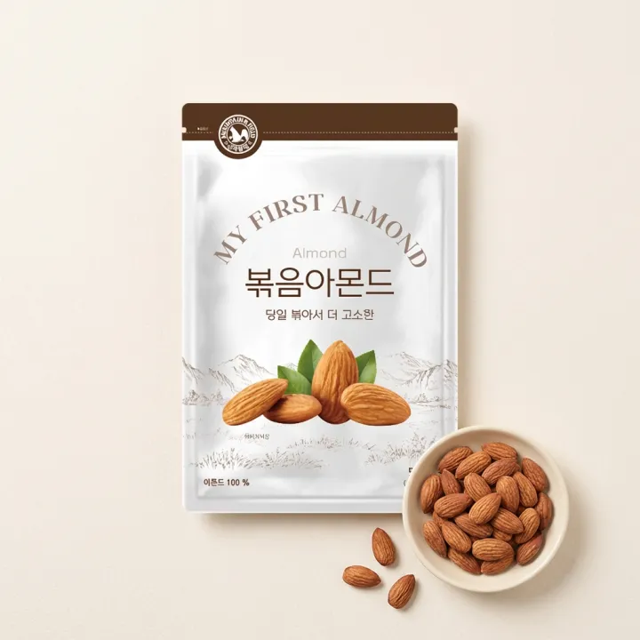 산과들에 당일볶음아몬드, 500g, 2봉, 1세트