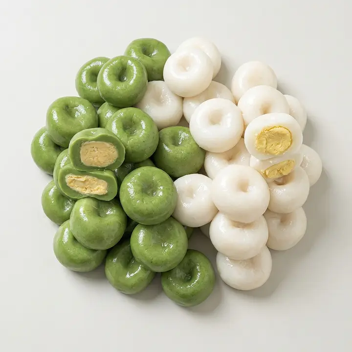 명가삼대떡집 모둠녹두볼떡, 1kg, 1봉