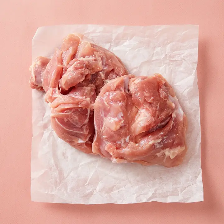 페르디가오 닭정육 뼈없는 닭다리살, 2kg, 1팩