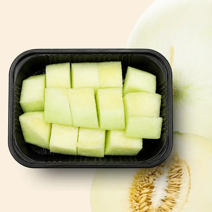 FreshHub 컷팅 허니듀 멜론 조각, 손질, 400g, 2개