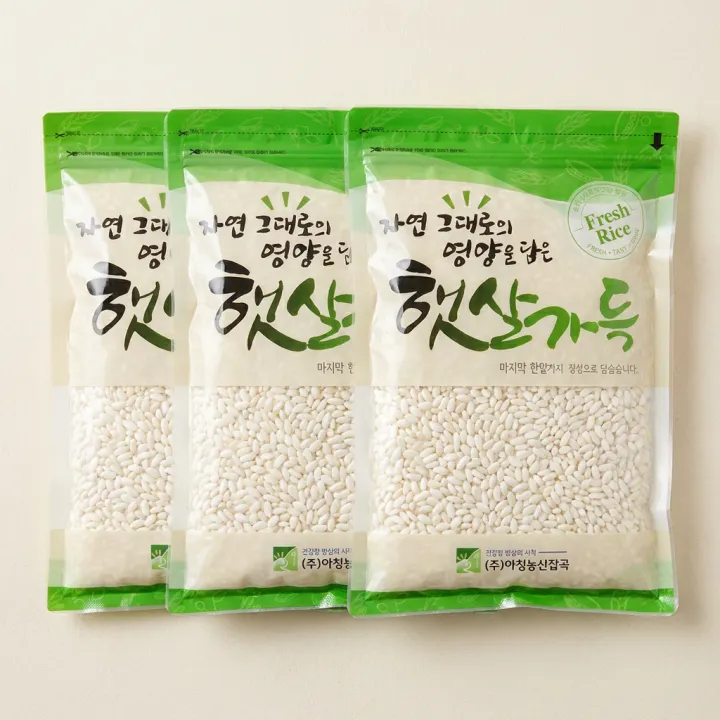 찰기가득 국내산 찹쌀, 500g, 4봉, 1개