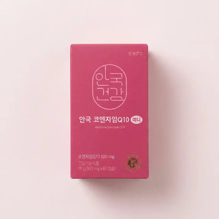 안국건강 코엔자임Q10 미니, 60캡슐, 3박스