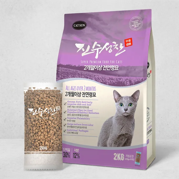 캣썬 진수성찬 고양이사료, 2개월이상 전연령묘, 닭, 2kg, 1개