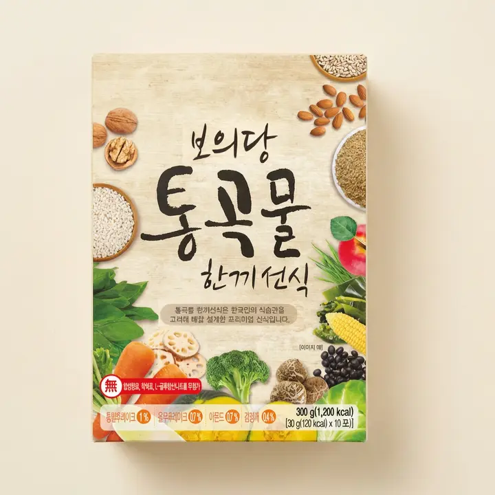 보의당 통곡물 아침대용 한끼선식, 30g, 10포, 1박스