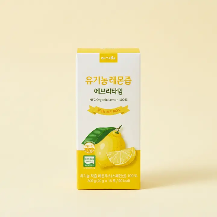 머거요 유기농레몬즙 에브리타임, 20g, 15포, 4박스
