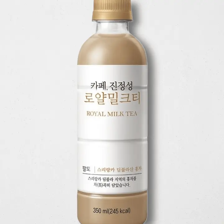 카페 진정성 로얄 밀크티, 350ml, 12개
