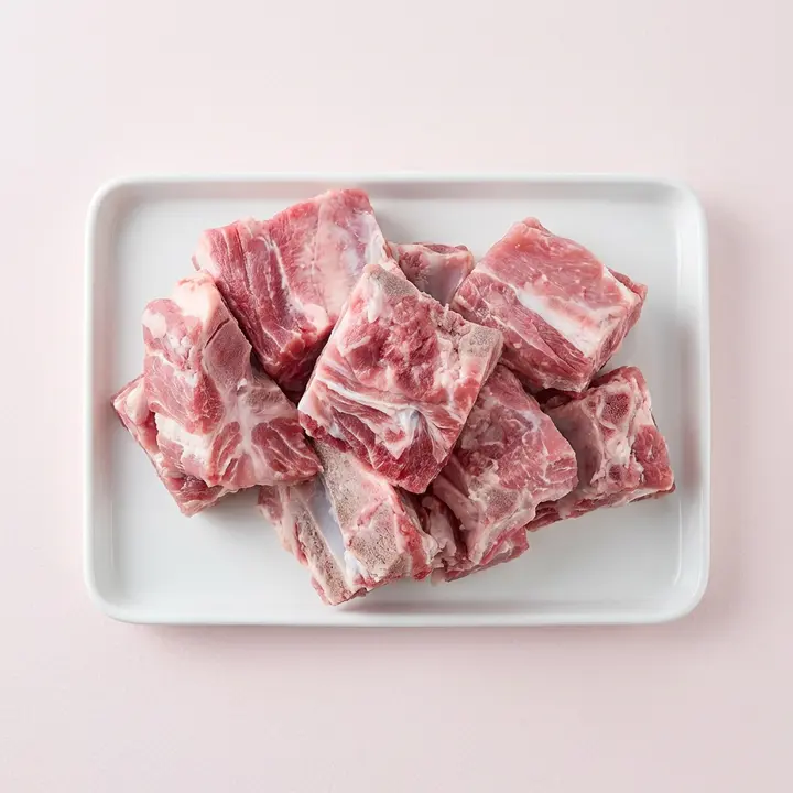 신선하랑 한돈 돼지 등뼈, 4kg, 1박스