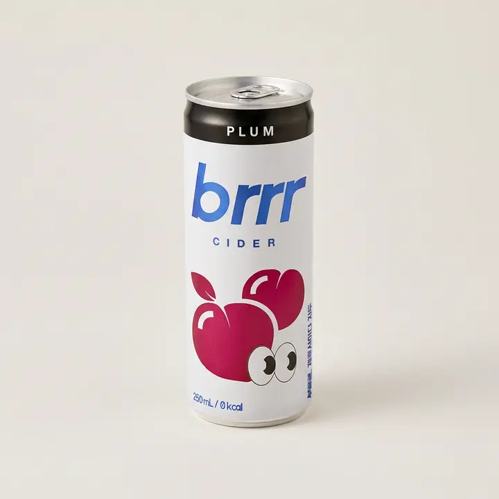 부르르 제로사이다 자두, 250ml, 30개