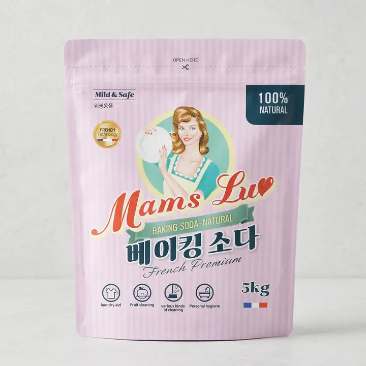 맘스럽 베이킹소다, 파우치, 5kg, 1개