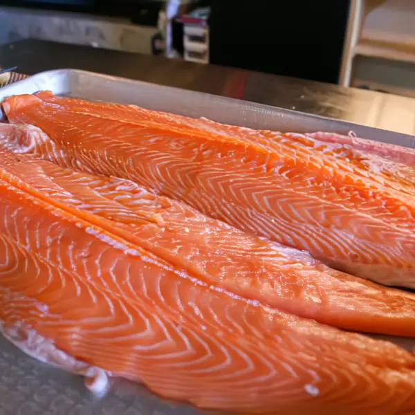 호텔식 슈페리얼 생연어 회필렛, 1kg, 1팩