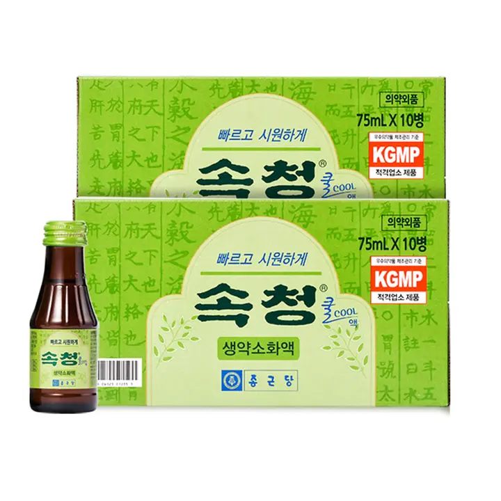종근당 속청쿨액, 75ml, 20병