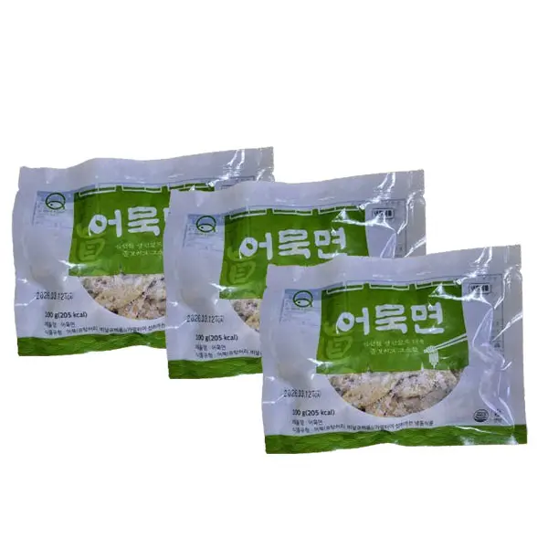 굿앤푸드 부산어묵 어묵면, 100g, 3개