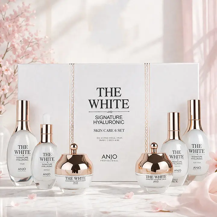 앙쥬 더 화이트 시그니처 8종세트, 쇼핑백 증정, 500ml, 1세트