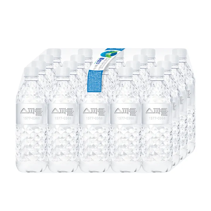스파클 생수, 무라벨, 500ml, 80개