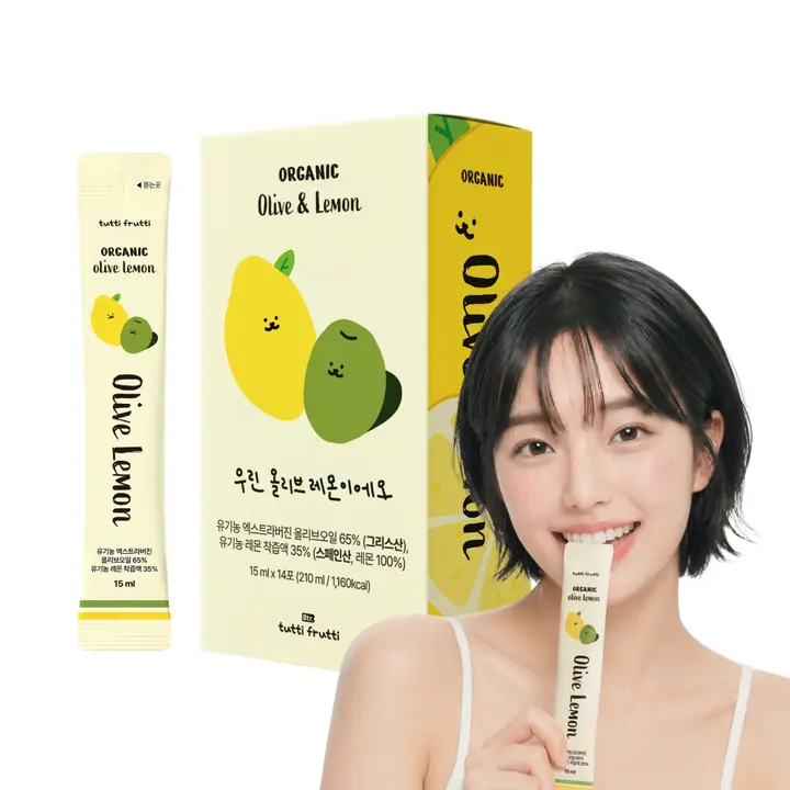 뚜띠프루티 우린 올리브 레몬이에오, 15ml, 14포, 1박스