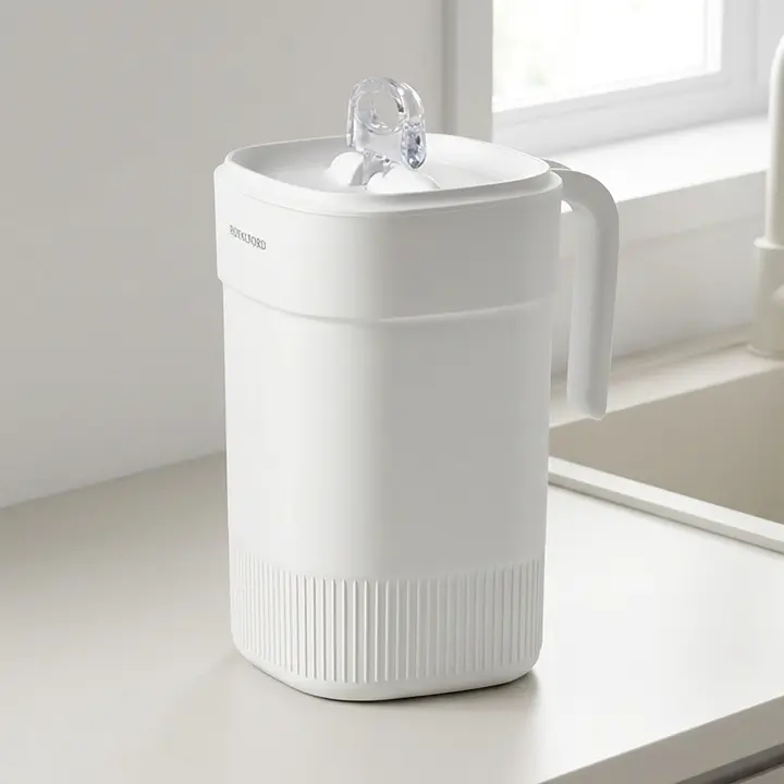 로얄포드 냄새막는 진공 밀폐 음식물 쓰레기통, 화이트, 3L, 1개