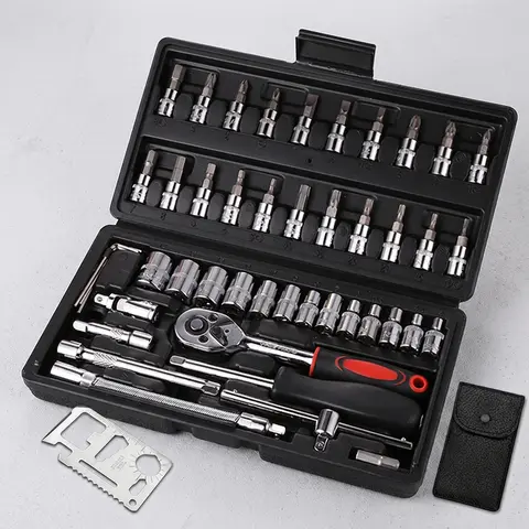 카템 공구세트, CT442, 차량용 가정용, 복스 46종+카드툴세트, 본품, 1개