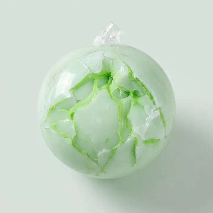 왁뿌볼 왁스볼 말랑이, 청포도, 2개, 60g