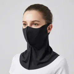 숨쉬기 편한 환절기 아이스실크 선크림 마스크넥워머, 4종, 1세트