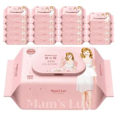 맘스럽 아토클래식 물티슈, 100매입, 20팩