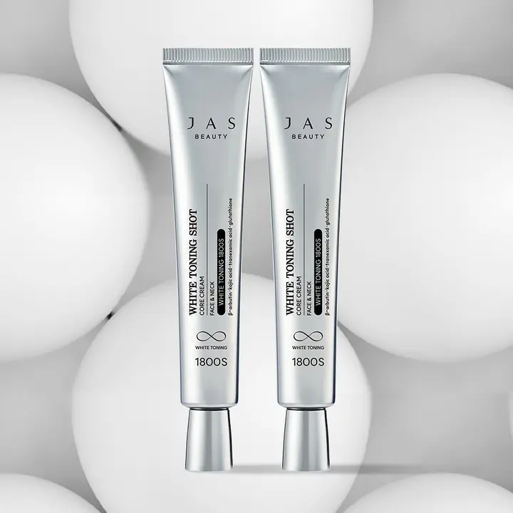 쟈스 화이트 토닝샷 코어크림, 40ml, 2개