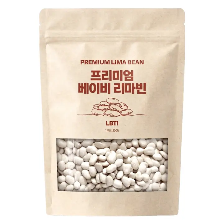 큰나무 직수입 페루산 베이비 리마빈 리마콩, 1kg, 2개