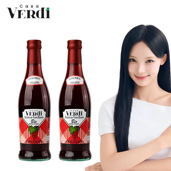 카사베르디 유기농 레드와인 비니거, 500ml, 2개
