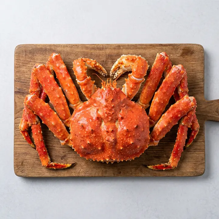 러시아 브라운 킹크랩, 2.5kg, 1박스
