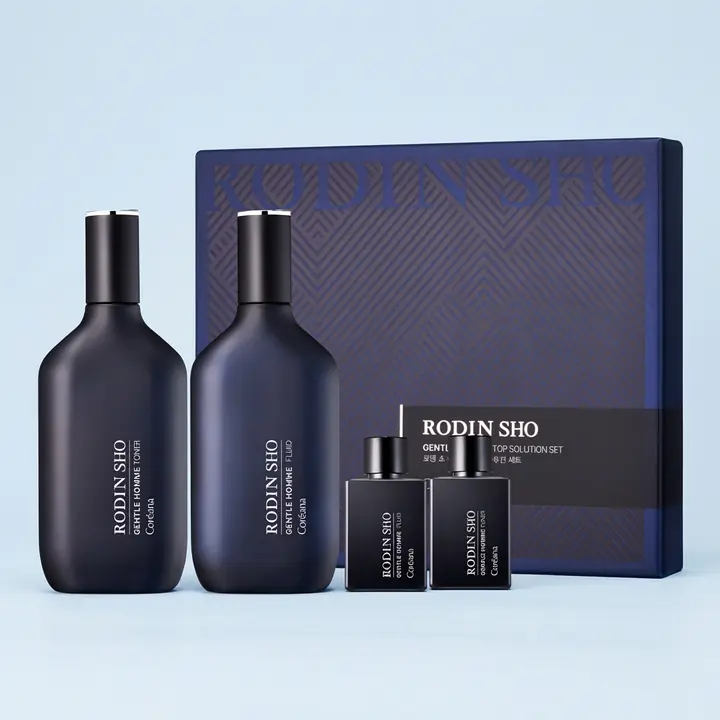 코리아나 로댕 쇼 젠틀 옴므 탑 솔루션 세트, 쇼핑백 증정, 35ml, 2개