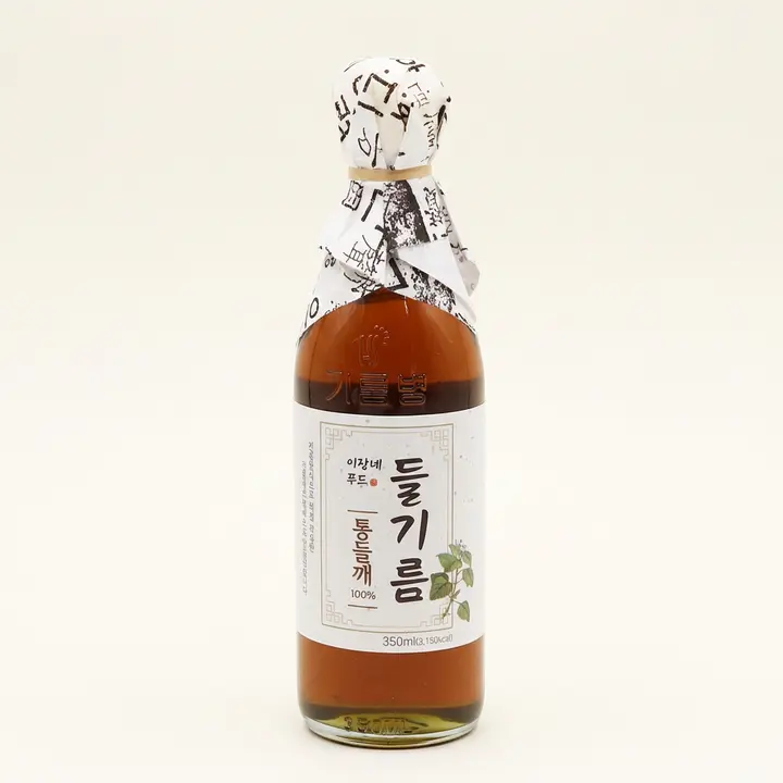 이장네푸드 전통압착 통들기름 100%, 350ml, 2개