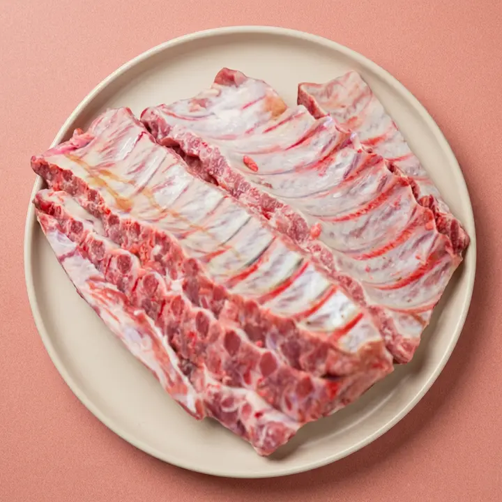 국내산 돼지 돈등갈비 쪽갈비, 10-15대, 1kg, 1팩