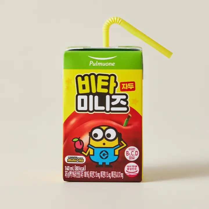 풀무원 비타미니즈 자두, 140ml, 24개