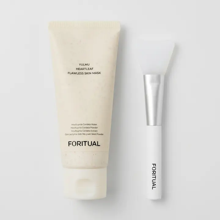 포리추얼 율무어성초 매끈 스킨팩, 100ml, 1개 + 브러쉬 증정