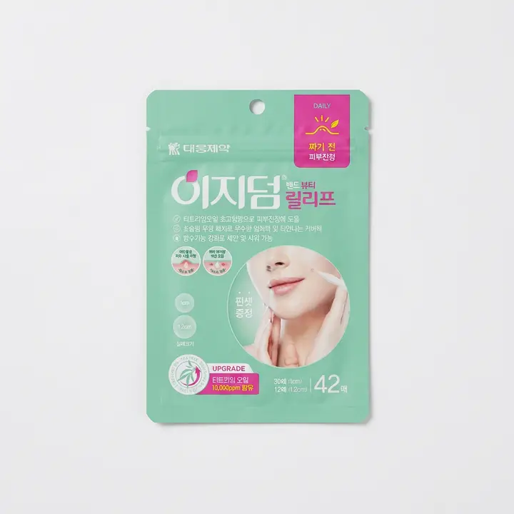대웅제약 이지덤 릴리프 여드름 트러블 패치, 42매, 1개
