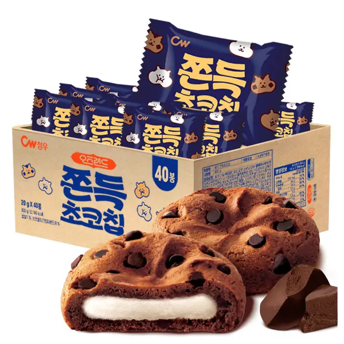 청우 쫀득초코칩, 800g, 1개